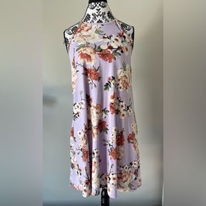 Francesca’s Everly flower spaghetti strap dress M